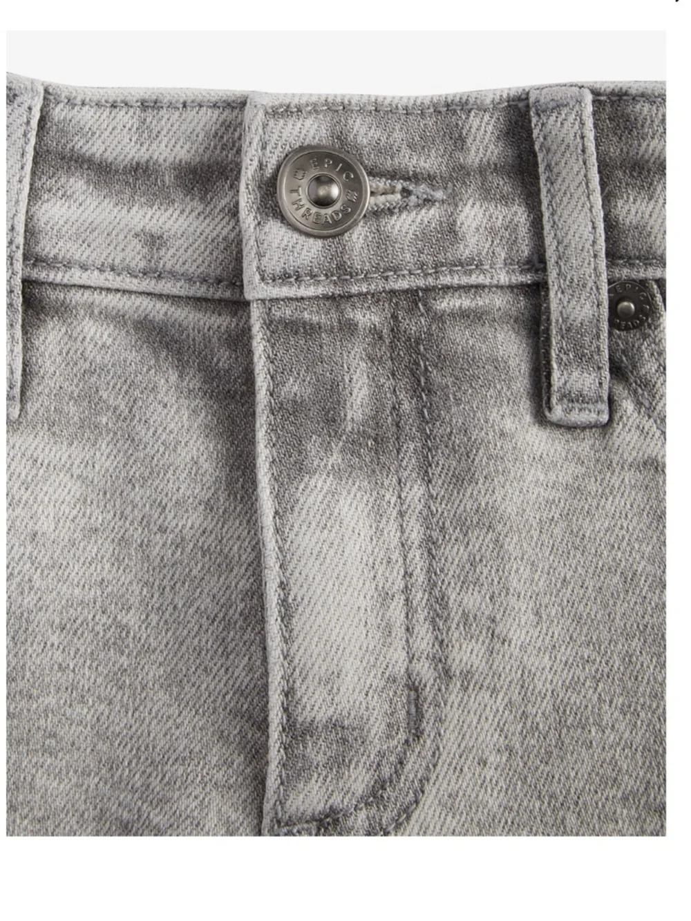 Epic Threads Big Boys Relaxed 5-Pocket Denim Shorts